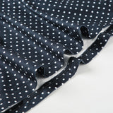 Vestido Mini Sin Mangas con Lunares para Mujer con Cintura Ajustada