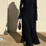 Sara - Nuevo Vestido Midi de Punto