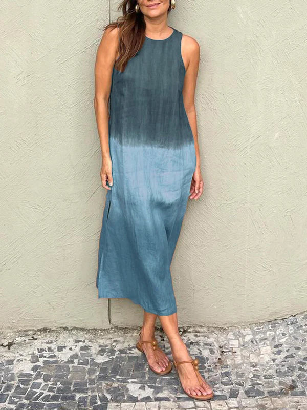 Lysette - Vestido Maxi Estampado Elegante