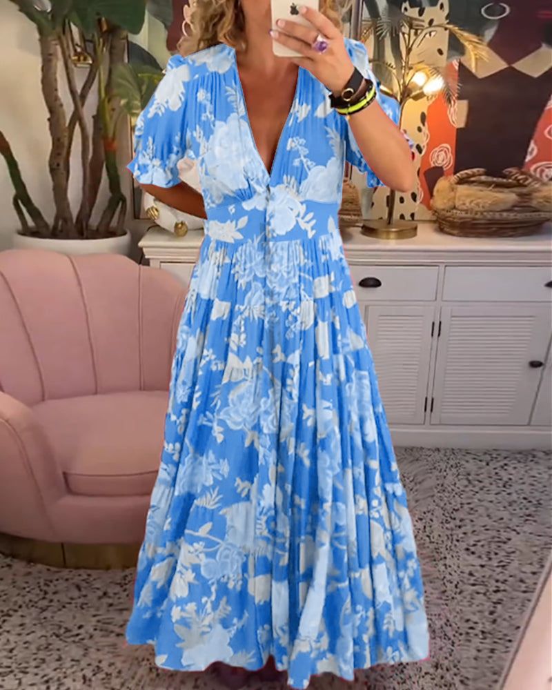 MARGIT - VESTIDO FLORAL DE VERANO