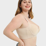 Sujetador push-up Yack Saint® con efecto alisador de espalda – Negro + Beige (pack de 2)