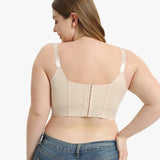 Sujetador de cobertura total Yack Saint® con alisador de espalda – Beige (2 unidades)