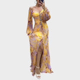 Cloé Elegante Vestido Cuello Corazón