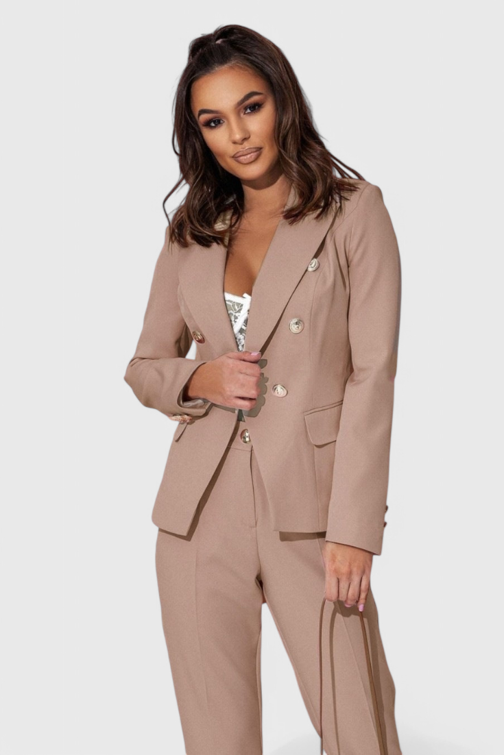 Rosalind Conjunto de Blazer y Pantalones Elegante