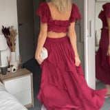 Elisa | Vestido con Volantes