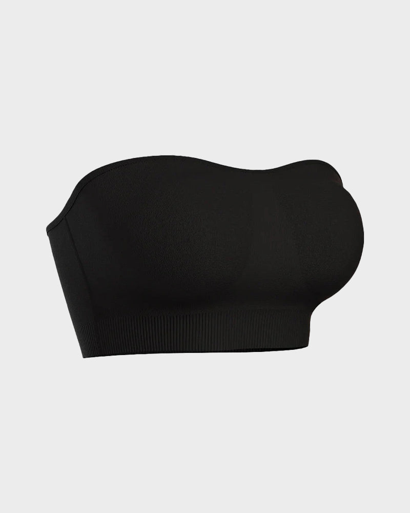 Sujetador bandeau sin tirantes: sin costuras, sin aros y con un ajuste perfecto