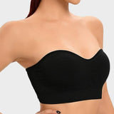Sujetador bandeau sin tirantes: sin costuras, sin aros y con un ajuste perfecto