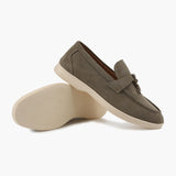 Mocasines de ante estilo Old Money