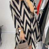 Lovenza - Vestido Midi Zigzag