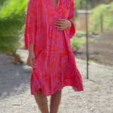 Oriana - Vestido Ligero de Cuello en V para Mujeres