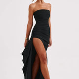 Stacy | Vestido Maxi Off-the-Shoulder