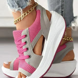 Milagros® | Stylish Sandals With Contrast Insert And Arch Support