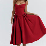 Elara | Vestido de tirantes con corsé
