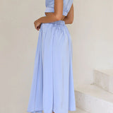 Quincy | Vestido Midi con Corte y Bolsillos