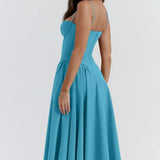 Elara | Vestido de tirantes con corsé