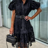 Adelina - Vestido de Encaje Retro