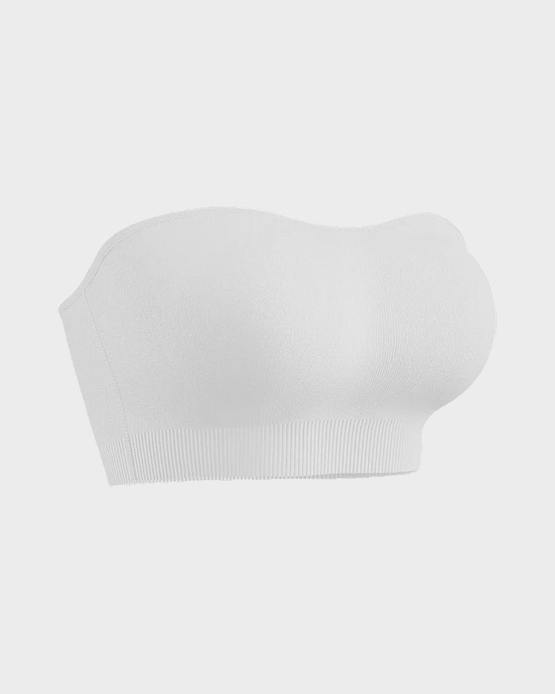 Sujetador bandeau sin tirantes: sin costuras, sin aros y con un ajuste perfecto