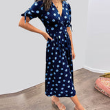 Maria | Vestido de Lunares con Botones