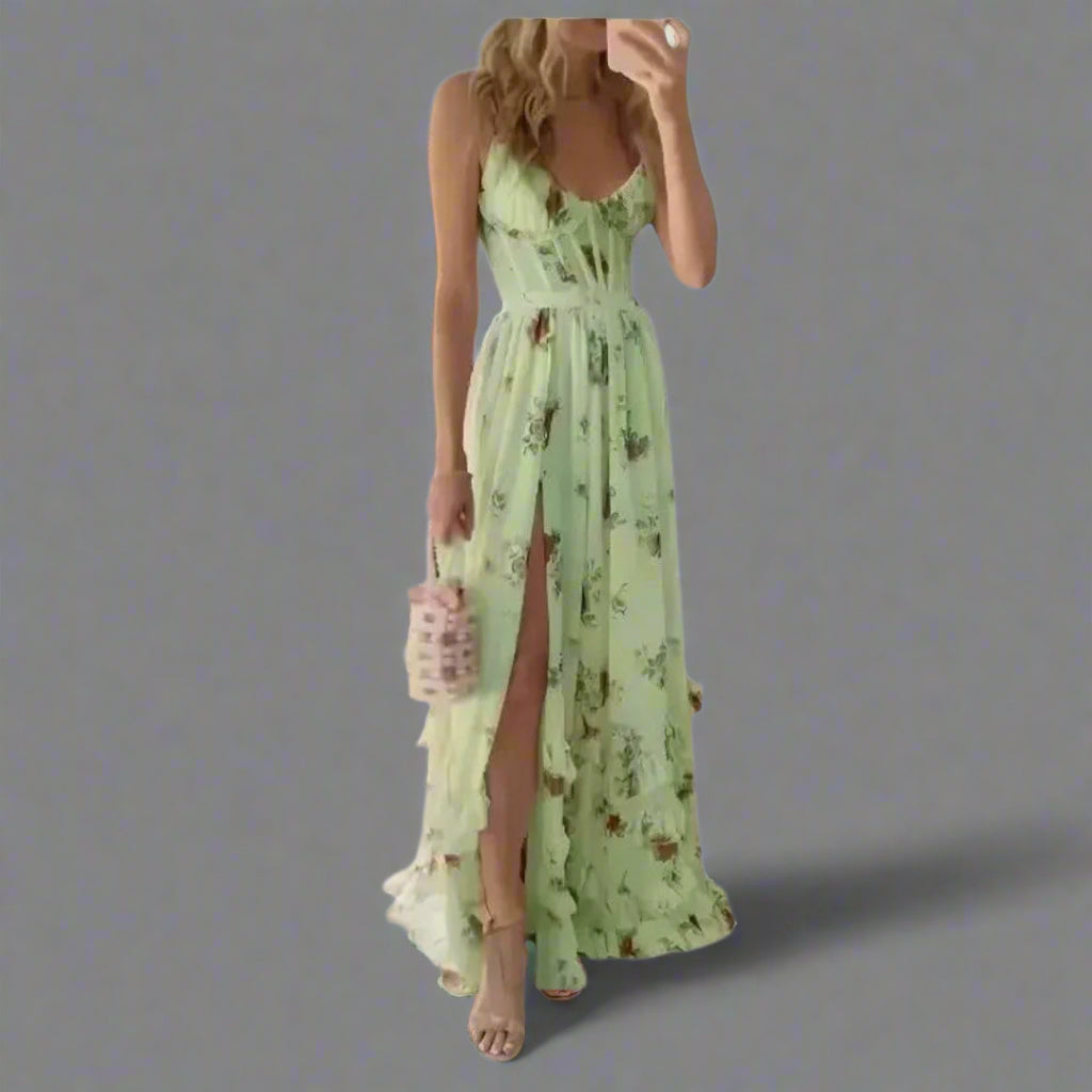 Nicole | Vestido Maxi Chic para Ocasiones Inolvidables