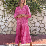 SANDY - VESTIDO LARGO CÓMODO Y A LA MODA