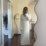 Sara - Nuevo Vestido Midi de Punto