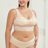 Yack Saint® Sujetador deportivo sin tirantes con cuello en V y espalda lisa
