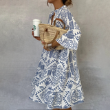 Anjie | Vestido Túnica Boho Relajado