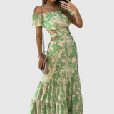 Camila | Vestido Cortado de Verano Elegante
