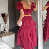 Elisa | Vestido con Volantes