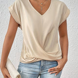 T-Shirt Casual V-Neck Sanne