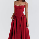 Elara | Vestido de tirantes con corsé
