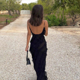 Aliza | Vestido Maxi con Volantes