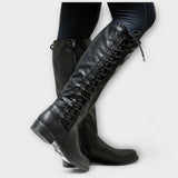 Milenne - Botas Altas con Cordones