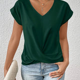 T-Shirt Casual V-Neck Sanne
