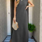 Riley™ - Vestido de Lino Elegante con Detalles Hechos a Mano