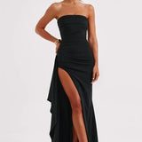 Stacy | Vestido Maxi Off-the-Shoulder