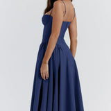 Elara | Vestido de tirantes con corsé