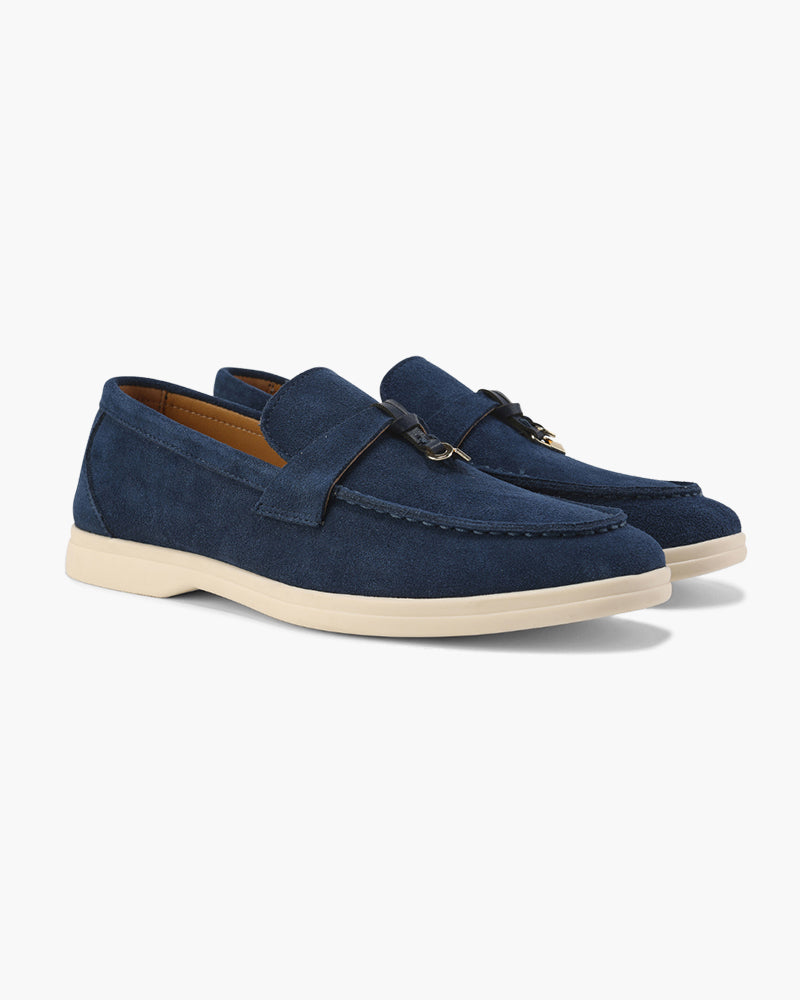 Mocasines de ante estilo Old Money
