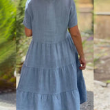 Samantha | Vestido Vuelto con Bolsillos