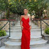 Aliza | Vestido Maxi con Volantes