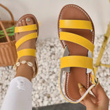 Antonia® | Stylish Ankle Strap Roman Sandals For The Beach