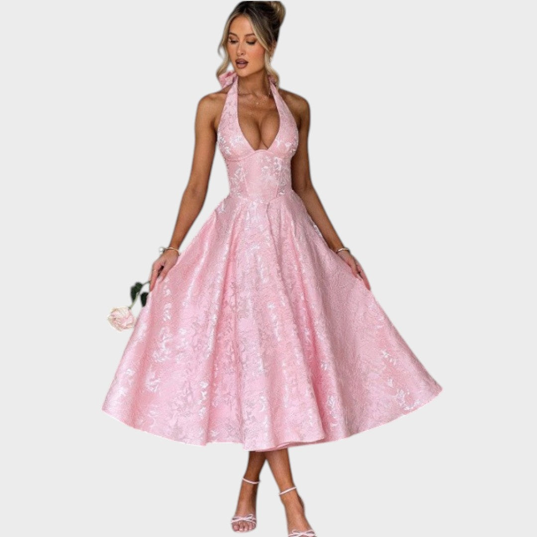 Catalina Vestido Midi Romántico