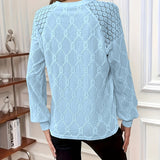 Ivy – Blusa con Detalles de Botones de Ojal