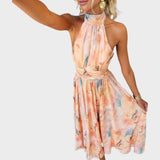 Elsie Elegante Vestido Sin Espalda