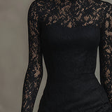 Magda | Vestido largo de encaje