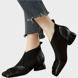 Vera - Botines de Piel con Elástico