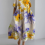 Mabel - Vestido Maxi Floral Elegante para Mujeres