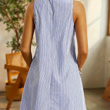 Serena | Vestido Mini a Rayas de Lujo (Casi agotado)