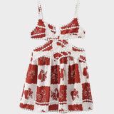 Sabella Minivestido con flores