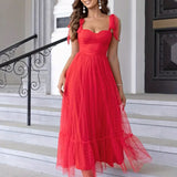 Carmen - Elegante Vestido de Malla